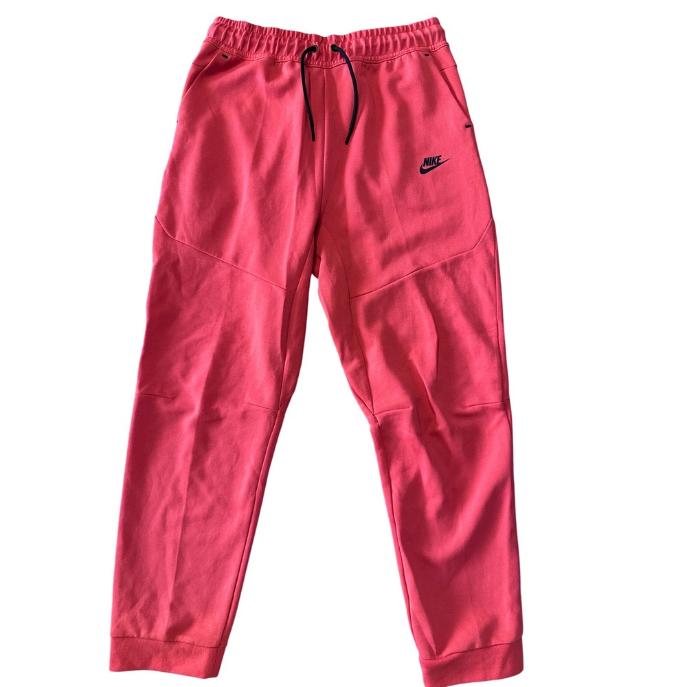 NWT Nike Sportswear Tech Fleece Boys Joggers RED XL